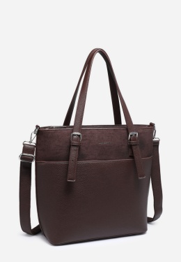 Torebka damska LUIGISANTO HS66778-Z D.Coffe