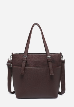 Torebka damska LUIGISANTO HS66778-Z D.Coffe