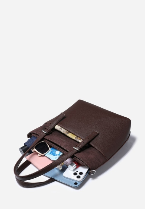 Torebka damska LUIGISANTO HS66778-Z D.Coffe