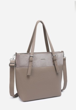 Torebka damska LUIGISANTO HS66778-Z Taupe