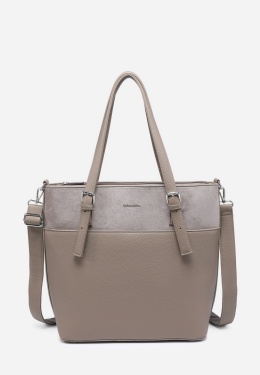 Torebka damska LUIGISANTO HS66778-Z Taupe