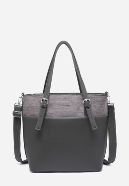 Torebka damska LUIGISANTO HS66778-Z D.Grey