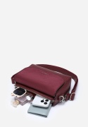 Torebka damska LUIGISANTO HS6812 Bordo