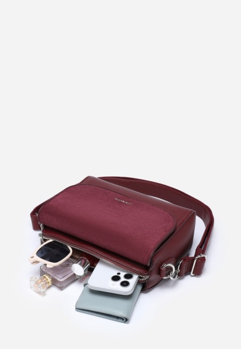 Torebka damska LUIGISANTO HS6812 Bordo Torebka damska LUIGISANTO HS6812 Bordo