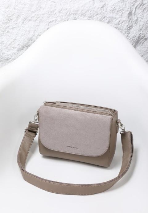 Torebka damska LUIGISANTO HS6812 Taupe