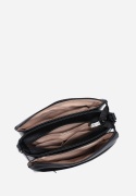 Torebka damska LUIGISANTO HS8117-Z Black z zamszem