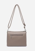 Torebka damska LUIGISANTO HS8117-Z Taupe z zamszem