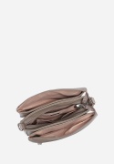 Torebka damska LUIGISANTO HS8117-Z Taupe z zamszem