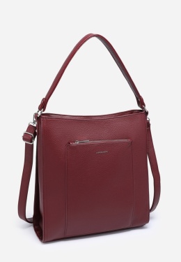 Torebka damska LUIGISANTO HS8522 Bordo