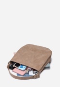 Torebka damska LUIGISANTO V080 Beige/Taupe