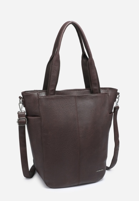 Torebka damska LUIGISANTO V1432 Coffe