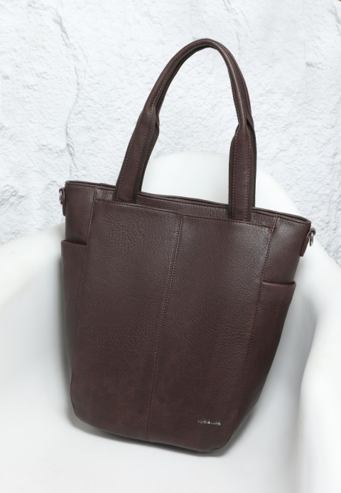 Torebka damska LUIGISANTO V1432 Coffe