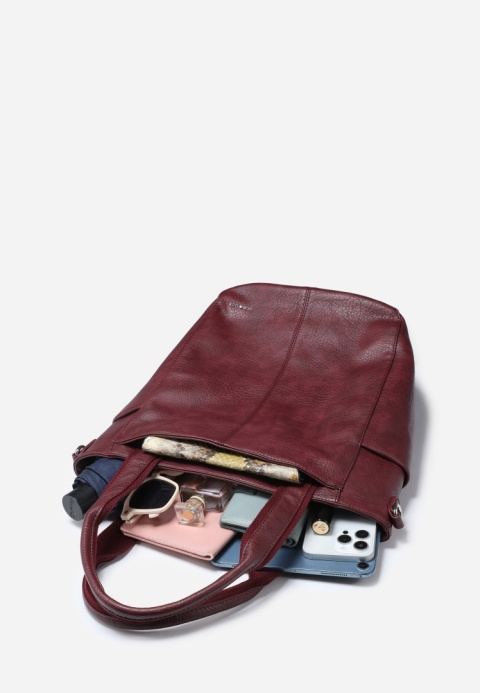 Torebka damska LUIGISANTO V1432 Red