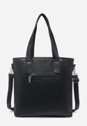 Torebka damska LUIGISANTO V6818-Z Black z zamszem