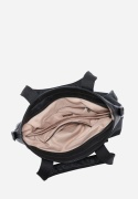 Torebka damska LUIGISANTO V6818-Z Black z zamszem