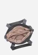 Torebka damska LUIGISANTO V6818-Z Grey z zamszem
