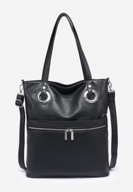 Torebka damska LUIGISANTO V8523 Black