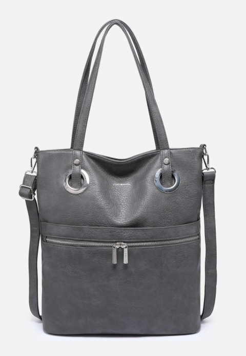 Torebka damska LUIGISANTO V8523 Grey Torebka damska LUIGISANTO V8523 Grey