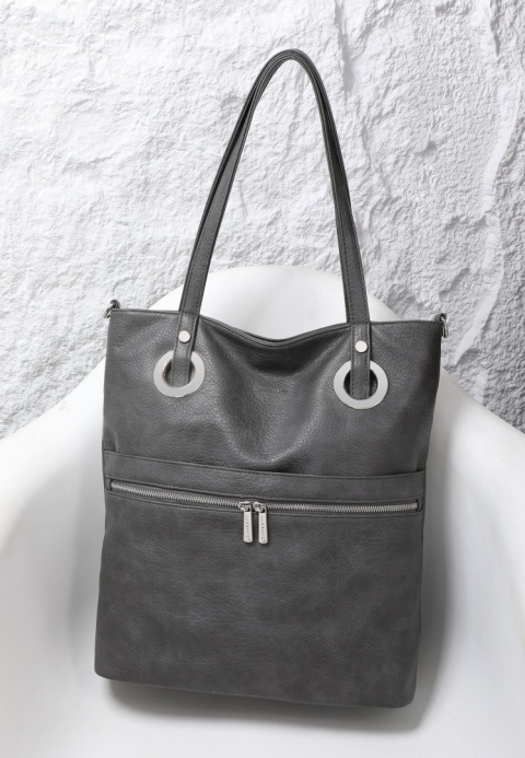 Torebka damska LUIGISANTO V8523 Grey Torebka damska LUIGISANTO V8523 Grey