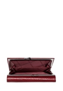 Portfel damski LUIGISANTO CE1518-1 czerwony lakierowany