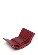 Portfel damski LUIGISANTO CE214 czerwony lakierowany