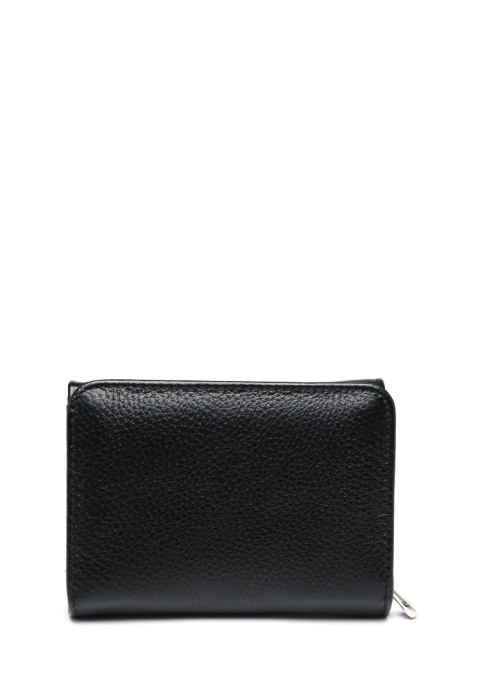 Portfel damski LUIGISANTO L043 czarny matowy