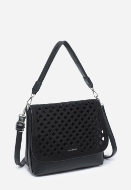 Torebka damska LUIGISANTO H1402 Black