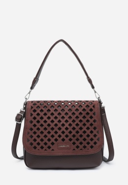 Torebka damska LUIGISANTO H1402 Coffe