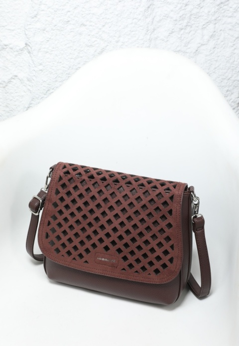 Torebka damska LUIGISANTO H1402 Coffe