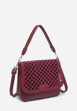 Torebka damska LUIGISANTO H1402 Red