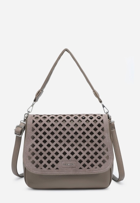 Torebka damska LUIGISANTO H1402 Taupe