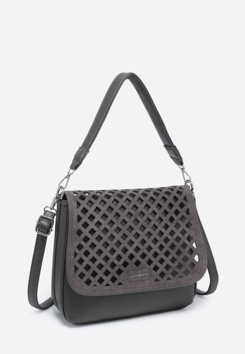Torebka damska LUIGISANTO H1402 Grey