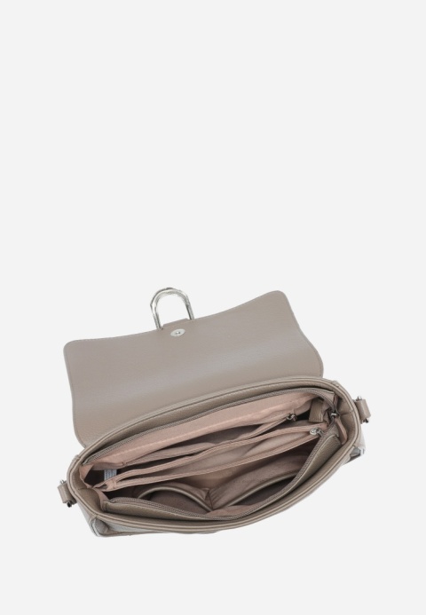 Torebka damska LUIGISANTO H1435 Taupe