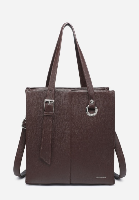Torebka damska LUIGISANTO H1436 Coffe