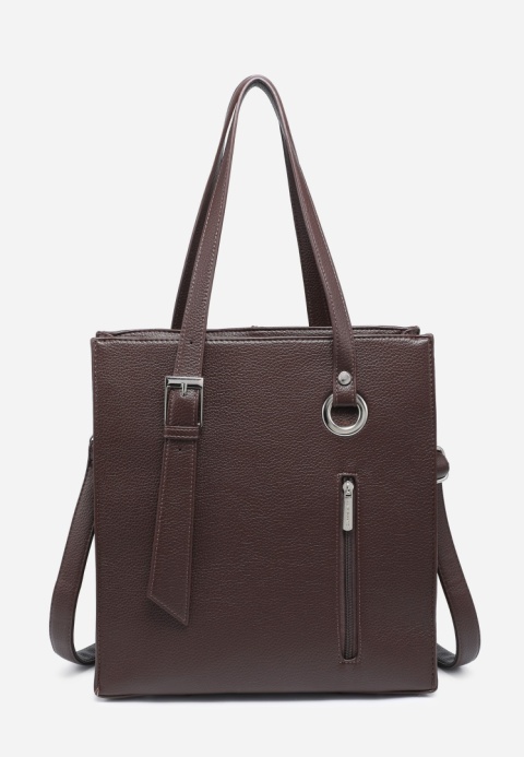 Torebka damska LUIGISANTO H1436 Coffe