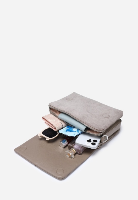 Torebka damska LUIGISANTO HS123-Z Taupe