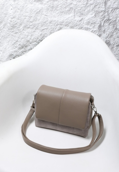Torebka damska LUIGISANTO HS123-Z Taupe