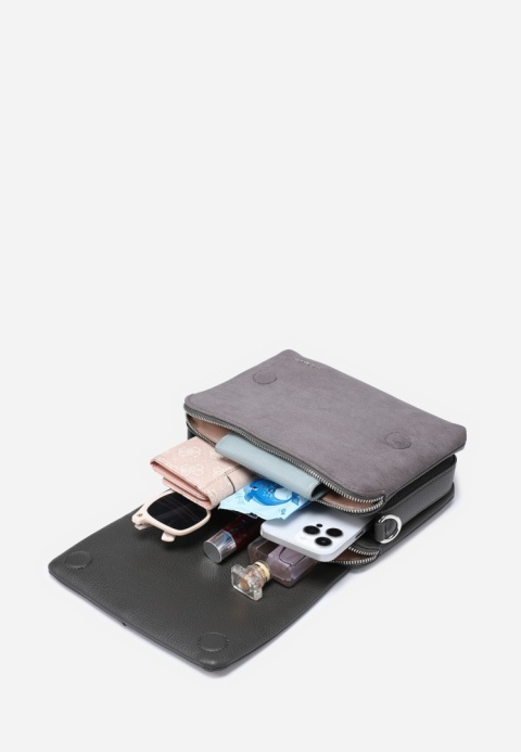 Torebka damska LUIGISANTO HS123-Z D.Grey