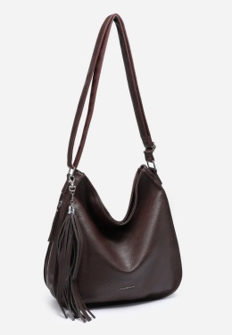 Torebka damska LUIGISANTO V1242 Coffe