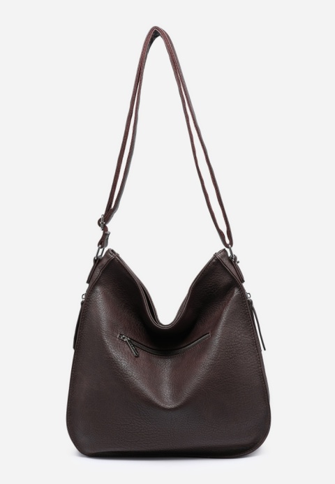 Torebka damska LUIGISANTO V1242 Coffe