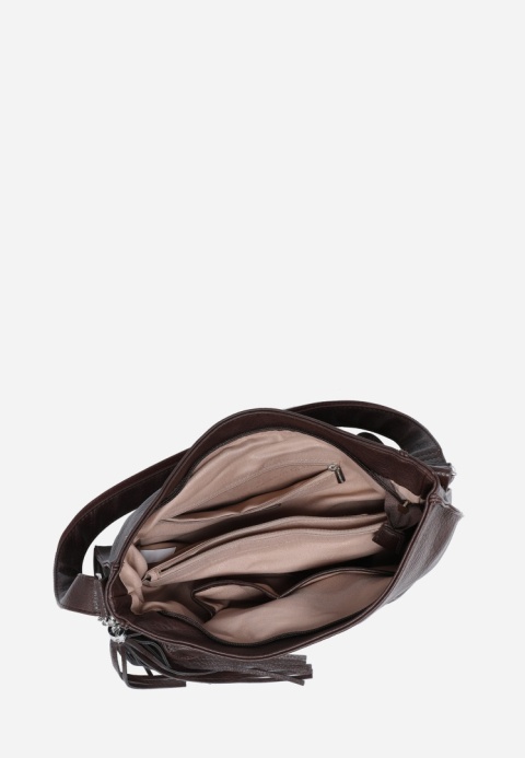 Torebka damska LUIGISANTO V1242 Coffe