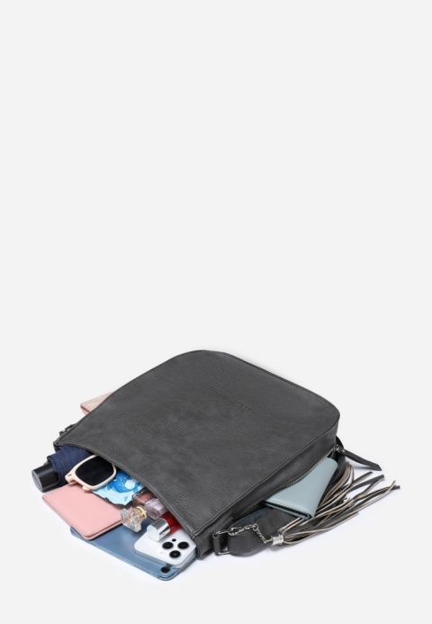 Torebka damska LUIGISANTO V1242 Grey