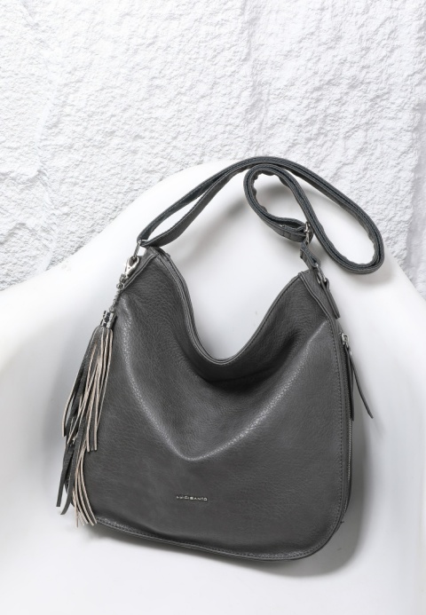 Torebka damska LUIGISANTO V1242 Grey