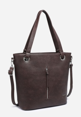 Torebka damska LUIGISANTO V1328 Coffe