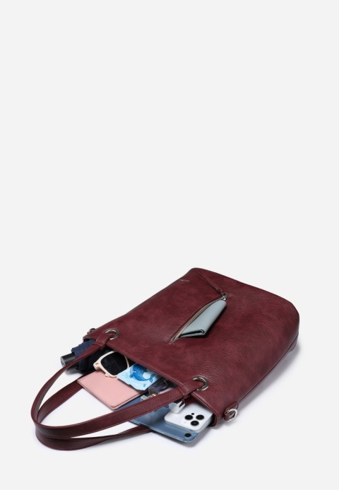 Torebka damska LUIGISANTO V1328 Red