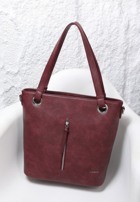 Torebka damska LUIGISANTO V1328 Red