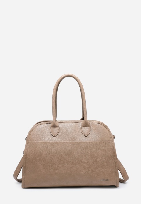 Torebka damska LUIGISANTO V1431 Beige/Taupe