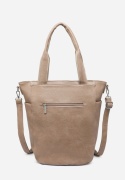 Torebka damska LUIGISANTO V1432 Beige/Taupe