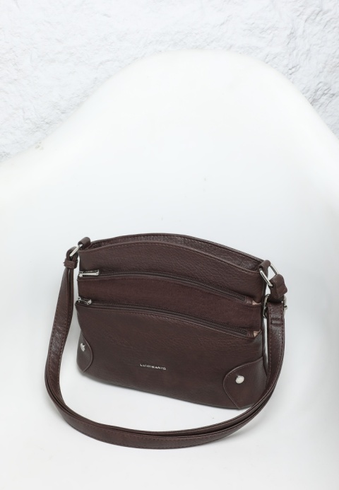 Torebka damska LUIGISANTO V2126-Z Coffe