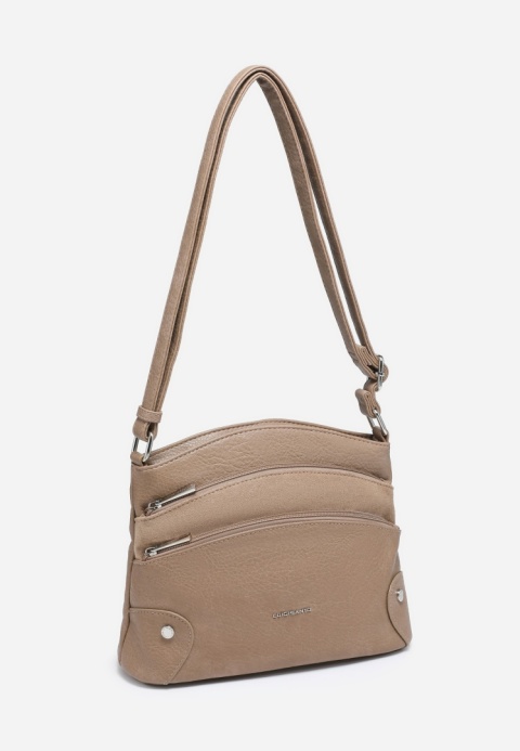 Torebka damska LUIGISANTO V2126-Z Beige/Taupe